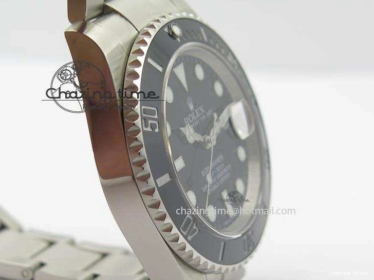 0227 Popular Submariner SS SS Black Dial BP Maker Best Edition Swiss ETA 3929